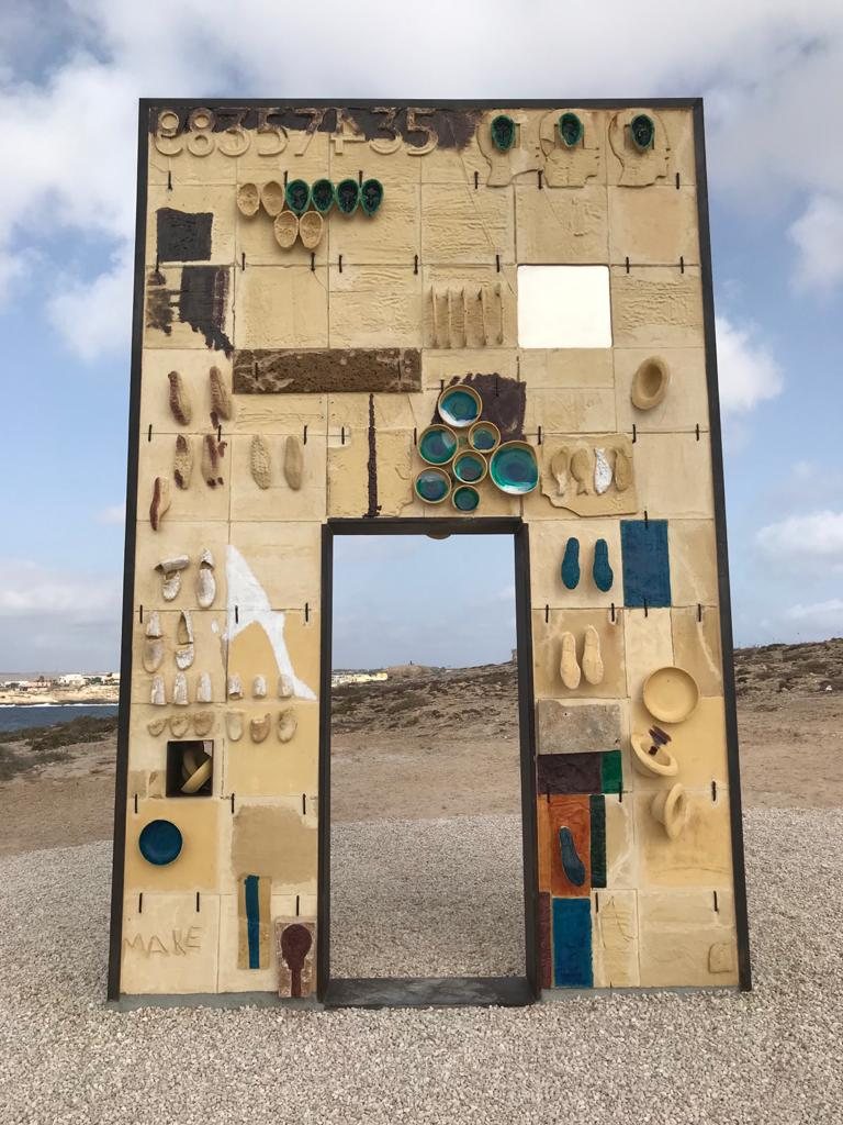 Restauro della Porta d’Europa, 2